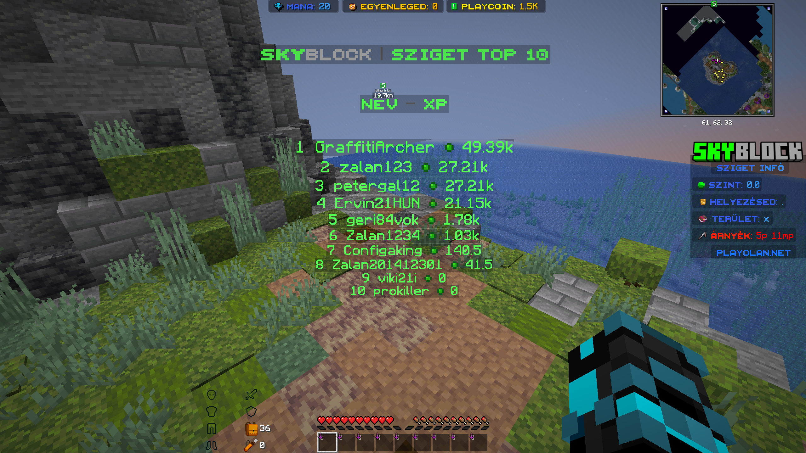 👑 SKYBLOCK EVENT — EREDMÉNYEK 👑🔥