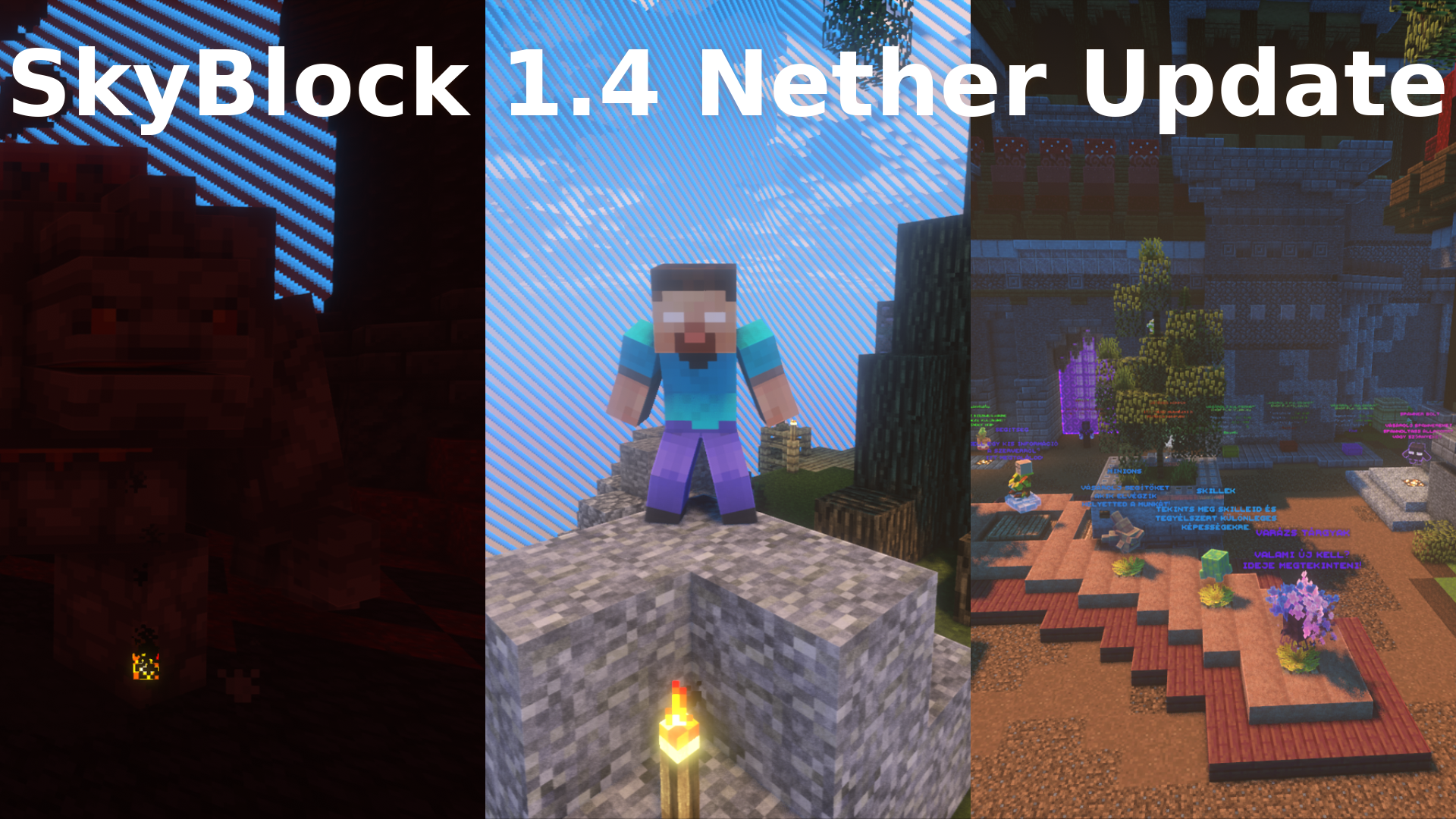 🔥SkyBlock 1.4 | Nether Update Megérkezett!🔥